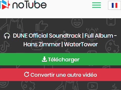 No tube - coller l'URL