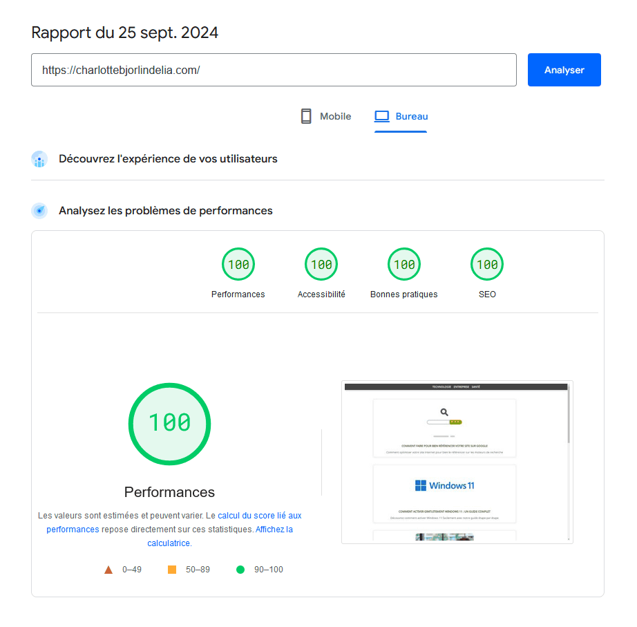 Google PageSpeed Insights